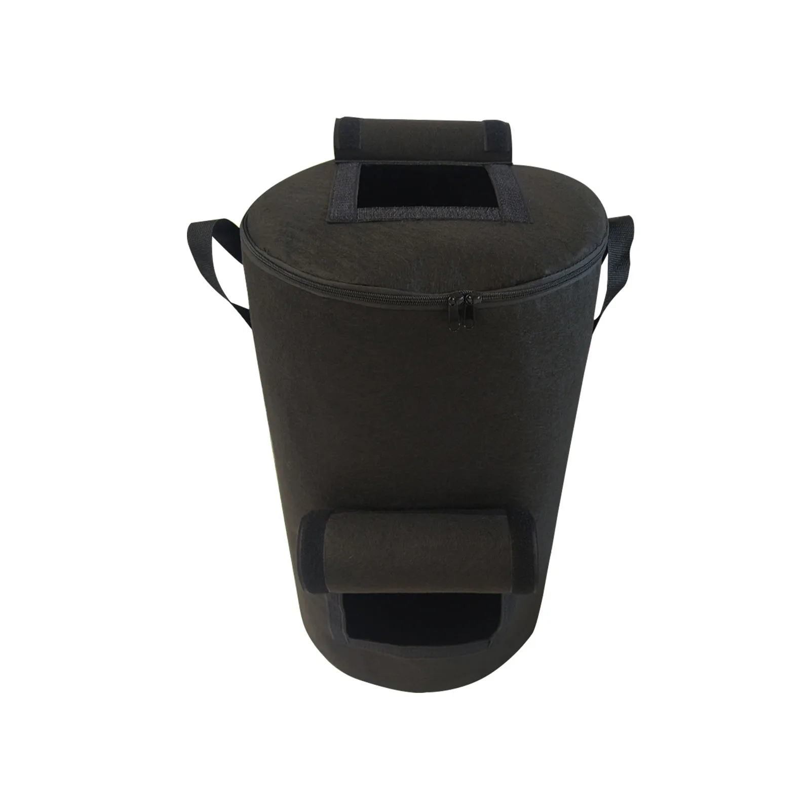 

Портативные мусорные отходы для сада с ручками, устройство для удаления листьев газона, из нетканого материала, большая емкость