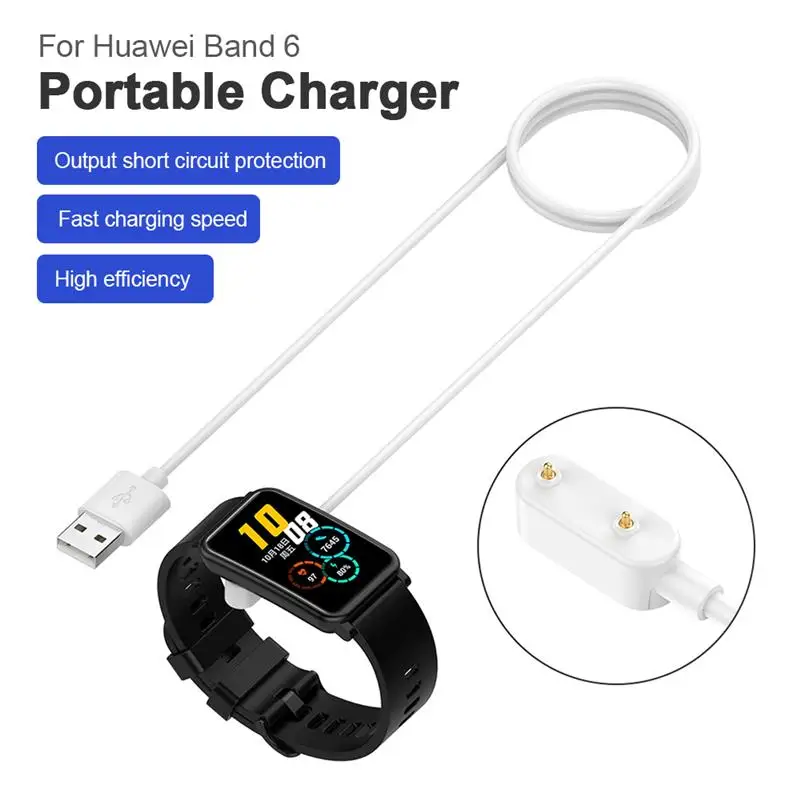 

Зарядный USB-кабель для Huawei Band 6 Pro Watch, док-станция для умных часов, адаптер, зарядный кабель для Honor band6, шнур для зарядного устройства