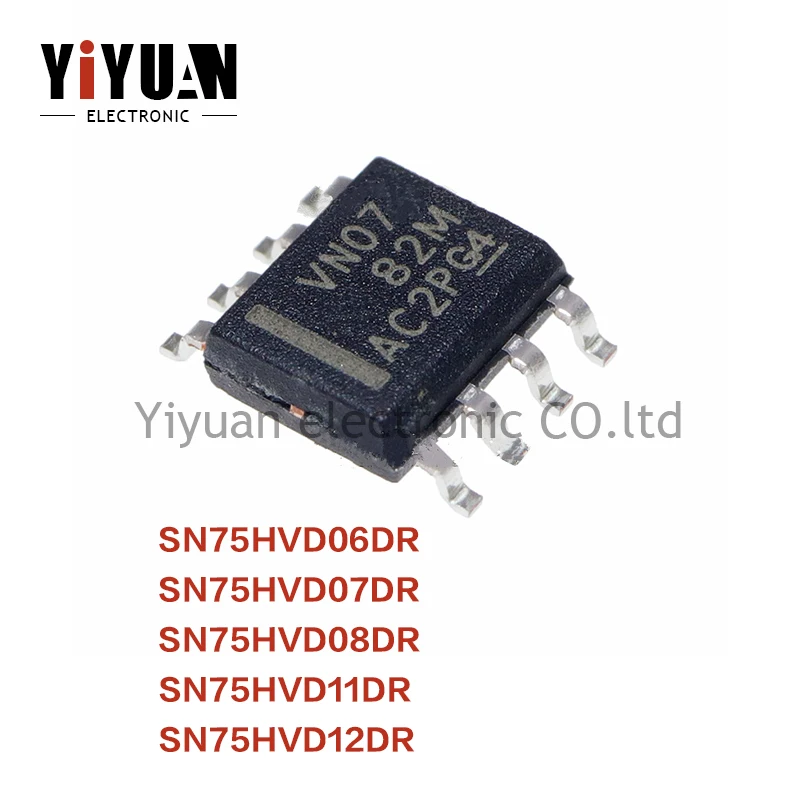 

10PCS NEW SN75HVD06DR VN06 SN75HVD07DR VN07 SN75HVD08DR VN08 SN75HVD11DR VN11 SN75HVD12DR VN12 SOP8 Transceiver chip