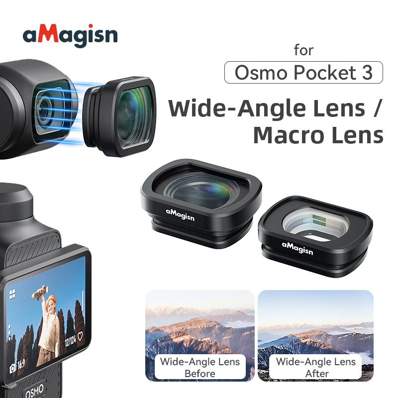 Магнитный фильтр для DJI Osmo Pocket 3