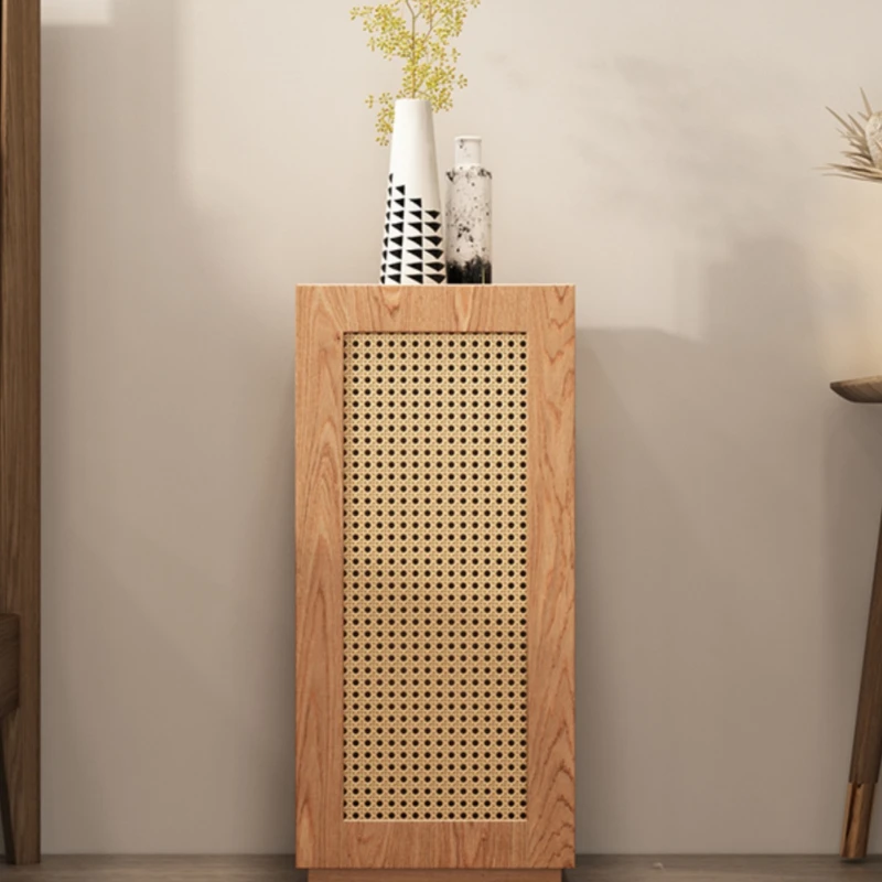 Кофейные прикроватные тумбочки для спальни угловой шкаф скандинавские узкий