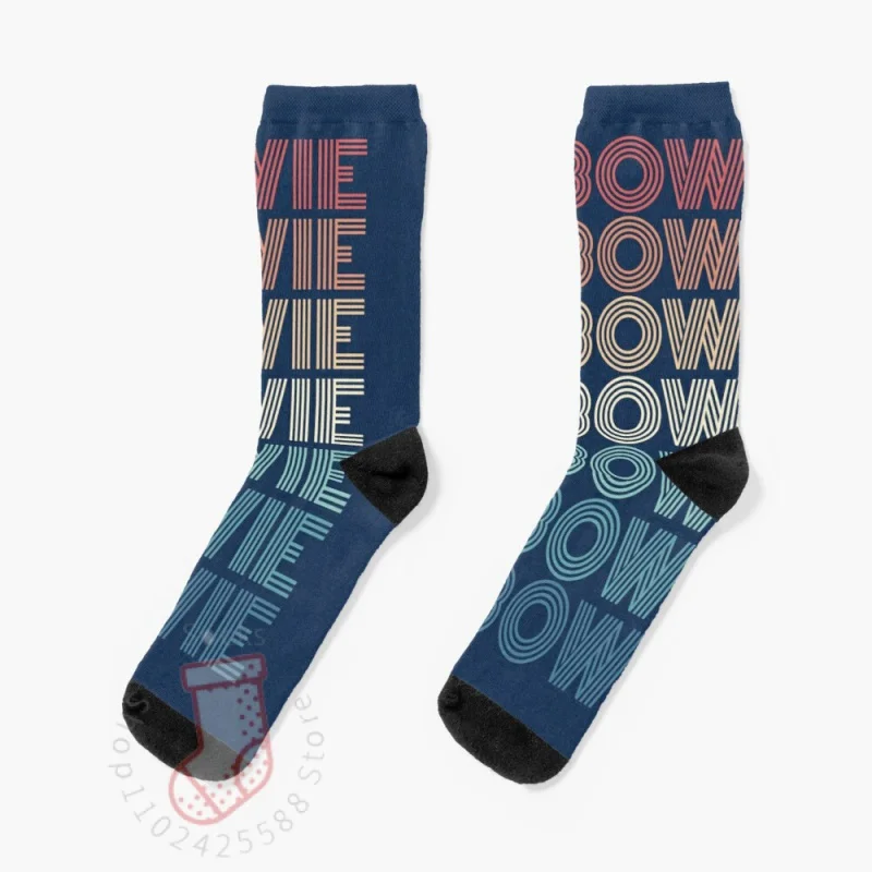 Retro Bowie Maryland Socks Mens Gifts enlarge