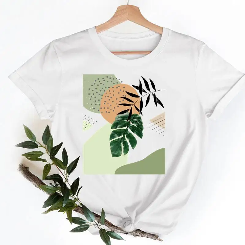 

Одежда, женские футболки с коротким рукавом, модная повседневная Акварельная пляжная Праздничная летняя графическая футболка, женская фут...