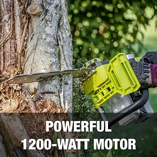 

48-Volt IONMAX Cordless Chain Saw 16-inch Kit, (w/ 2 x 2.0-Ah Batteries + Quick Charger)