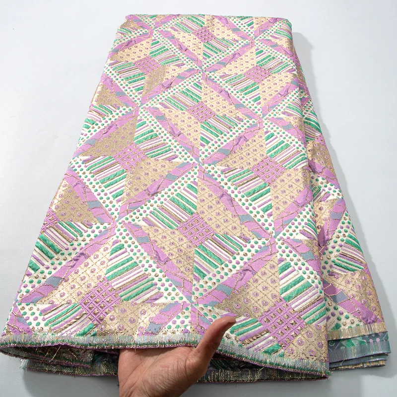 Элегантная дамасская тюлевая ткань 2024 высококачественная Kruevda Kruzhva для женщин