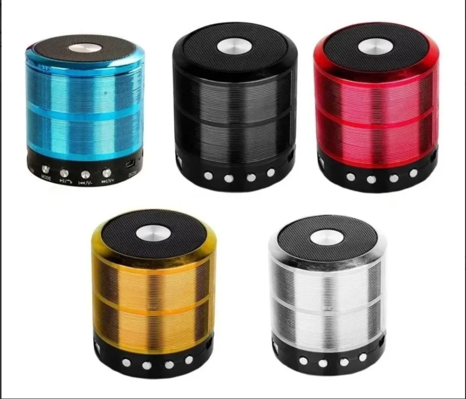

2023 New Portable Multi-function Bluetooth Speaker Plastic USB 40Hz-20KHz Outdoor Long-life Battery Portable Mini Audio Hot Sale