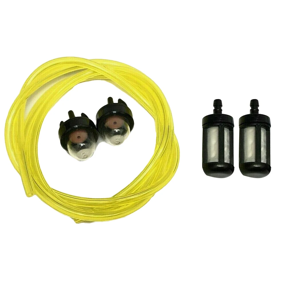 

For Strimmer Chainsaw Fuel Pipe Filter Primer Bulb Kit 2.5 Fuel Filter For Homeland Sears Chainsaws Blowers Pressure Washers