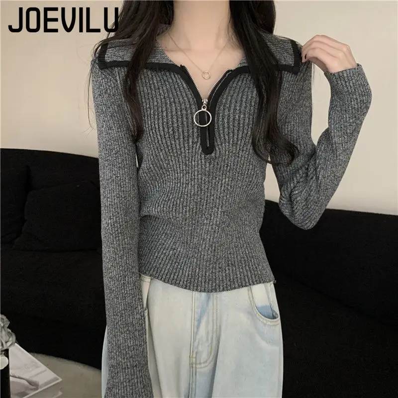 JOEVILU Полиэстер Пуловер Женский