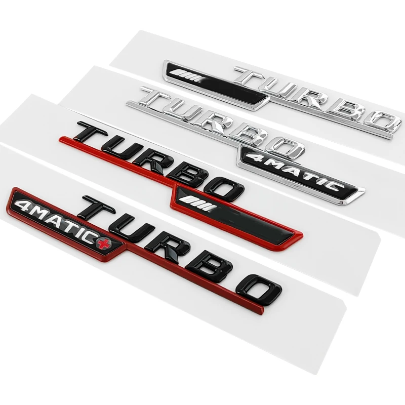 3D ABS Turbo 4matic Turbo AMG логотип автомобиля брызговик эмблема наклейка для Mercedes Benz A45 C43 CLA45 CLA35 GLA45 GLE43 AMG аксессуары
