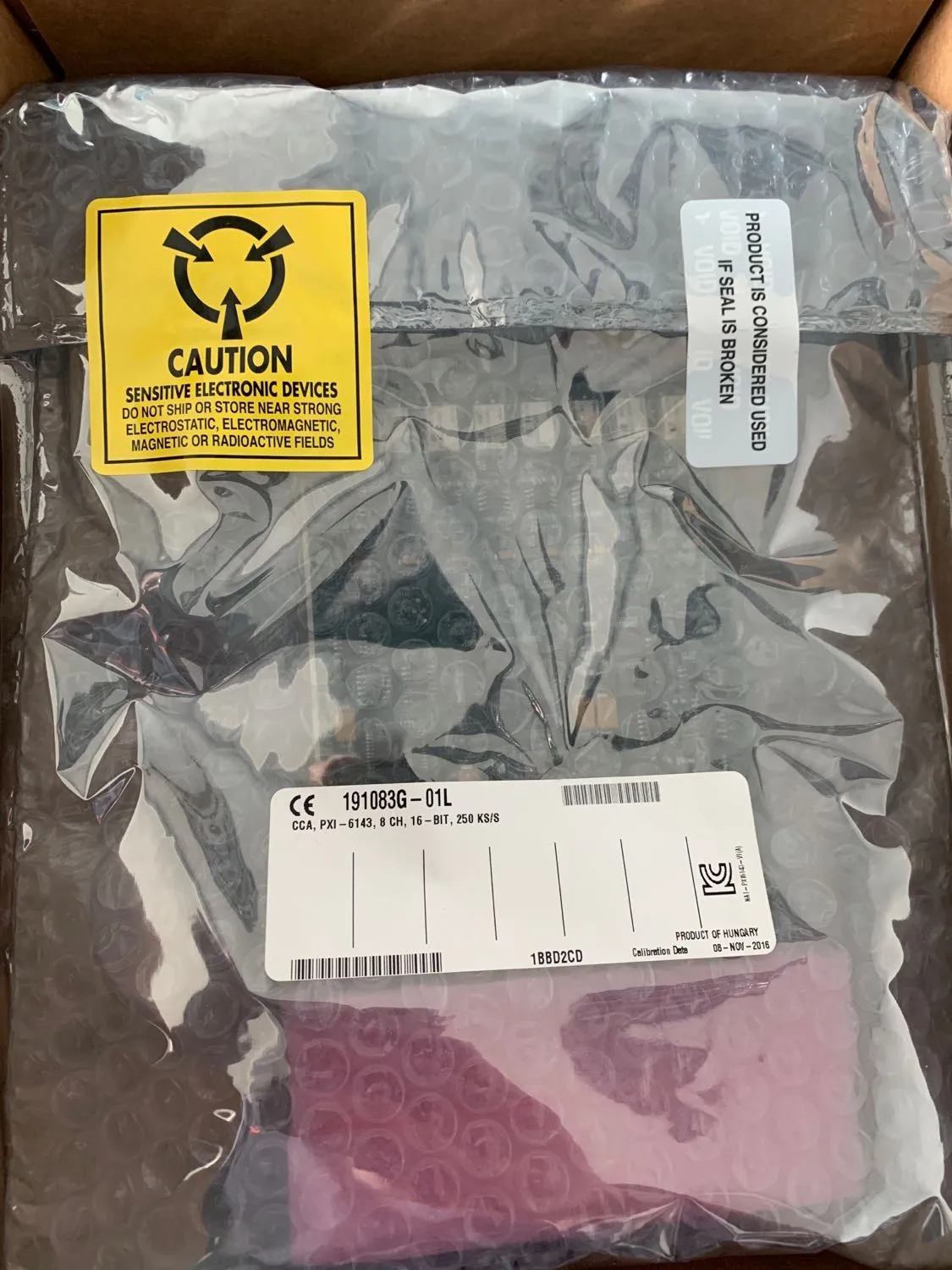 Американская 8-сторонняя синхронная карта сбора данных NI PXI-6143 779063 -01 Можно