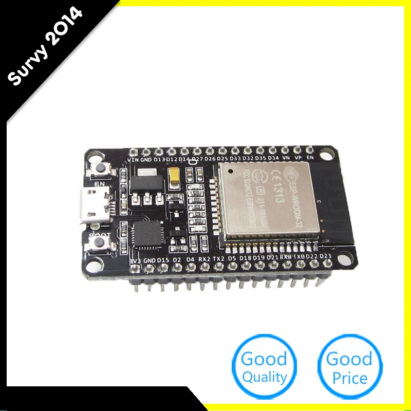ESP-32 CP2102 макетная плата WiFi Bluetooth сверхнизкое энергопотребление двойной режим ESP32 ESP32S плата