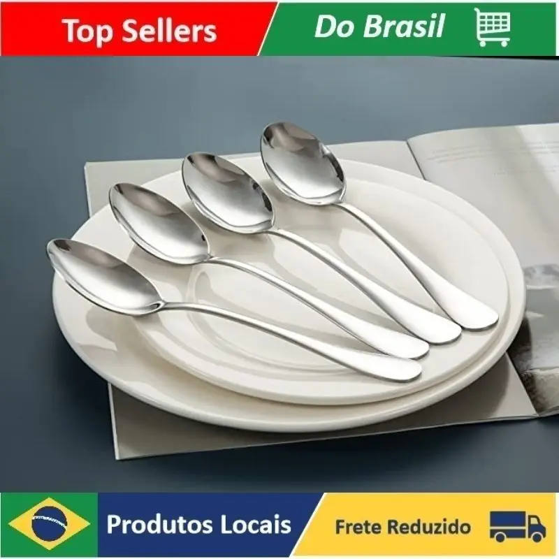 

Kit 6 Colheres de Sobremesa