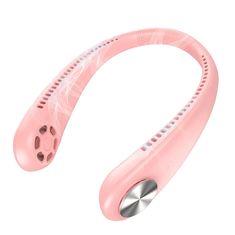 

Portable Neck Fan,Personal Bladeless Neck Fan, Rechargeable Hands Free Around The Neck Fan , Wearable Hanging Neck