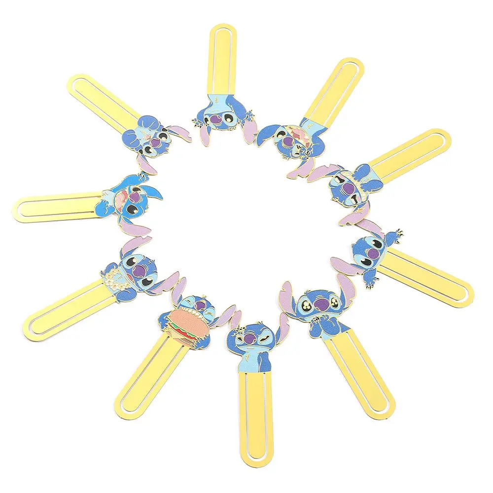 Изысканная и милая металлическая простая закладка Kawaii Disney аниме креативный