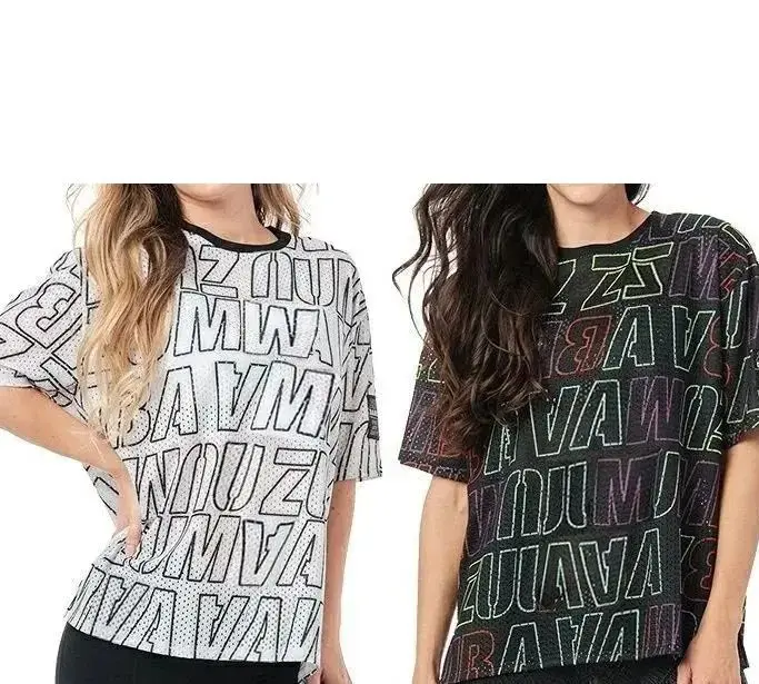 Новое поступление повседневная спортивная одежда в стиле фанк сетчатый топ с