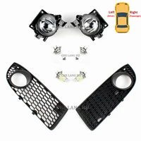 car lights for vw bora 2008 2015 car styling front bumper fog light lamp with bulbsgrille cover