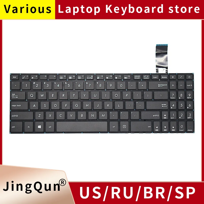 Новая русская клавиатура для ноутбука ASUS X570, X570U, X570UD, X570Z ...
