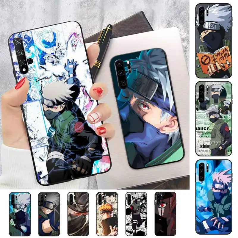 

BANDAI Naruto Hatake Kakashi Phone Case for Huawei P30 40 20 10 8 9 lite pro plus Psmart2019