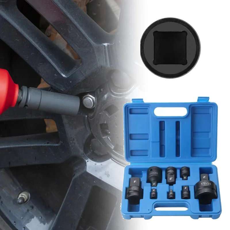 Электрический гаечный ключ с храповым механизмом 8 шт. 1/2 1/4 3/4 3/8 дюйма