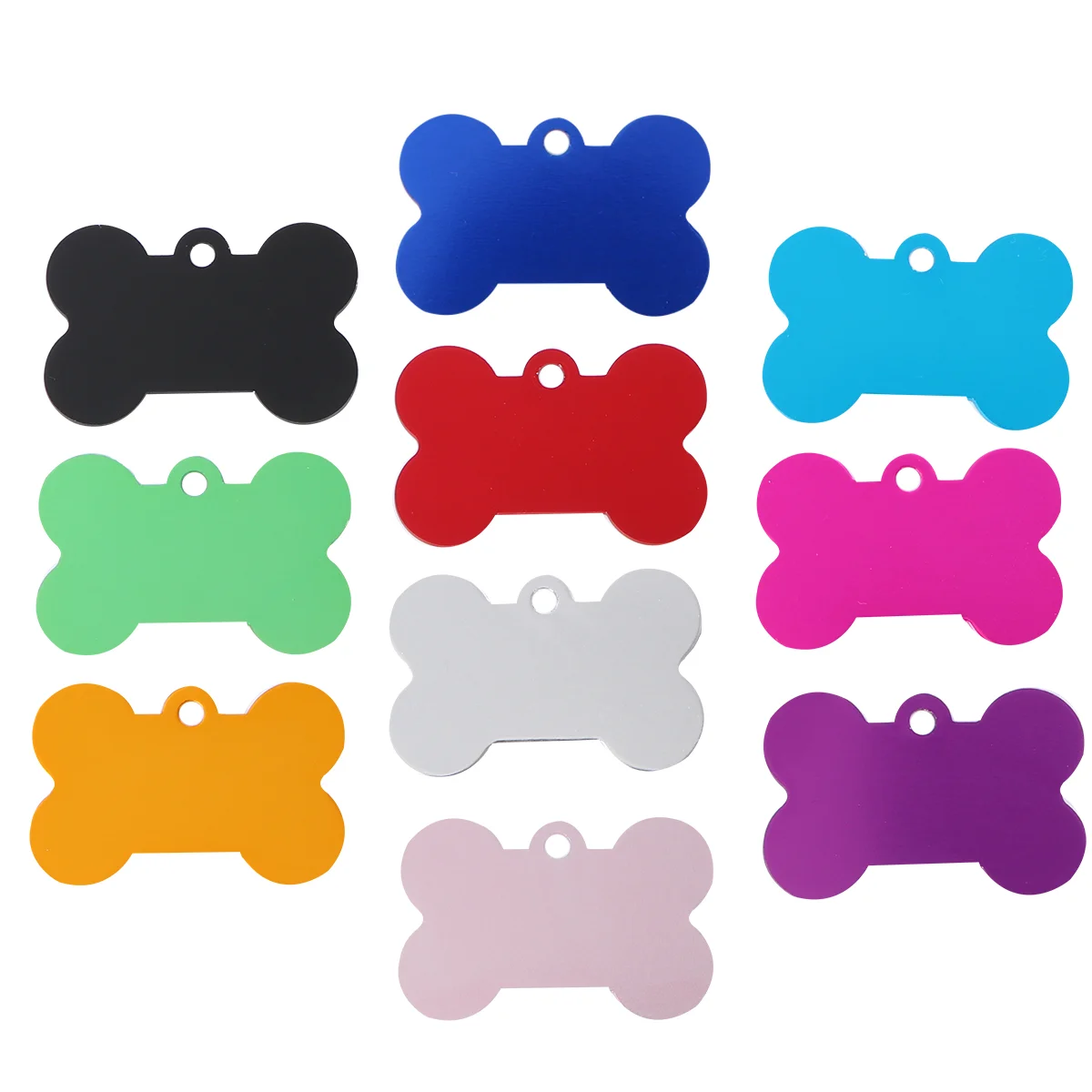 

Tags Dog Personalized Id Pet Tagcat Name Engraved Dogs Blanknumber Bone Shape Petscustom Shaped Diy Engraving Puppy Steel Metal