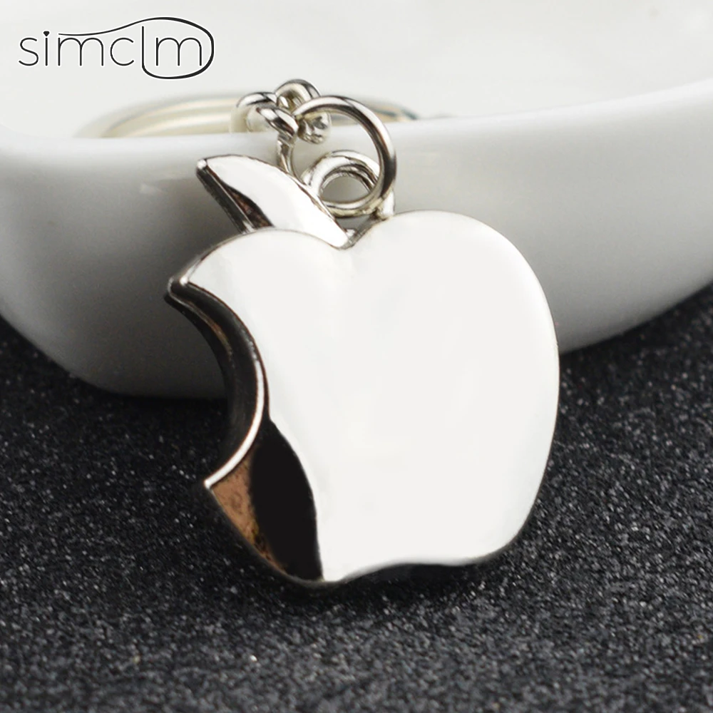Автомобильный брелок Apple новинка сувенирные металлические аксессуары для