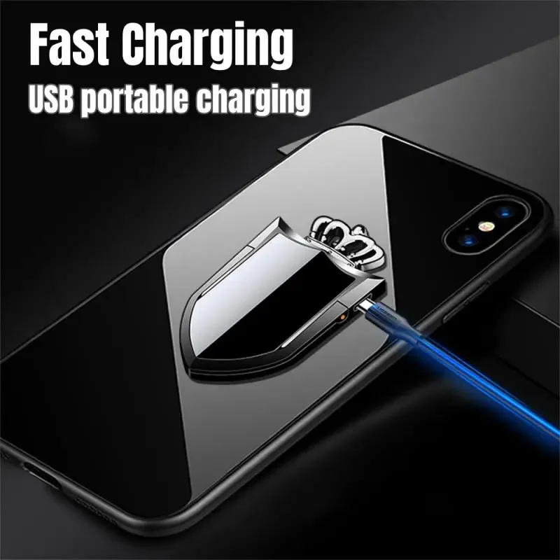 Горячая креативная Корона прикуривателя телефон кольцо зажим держатель