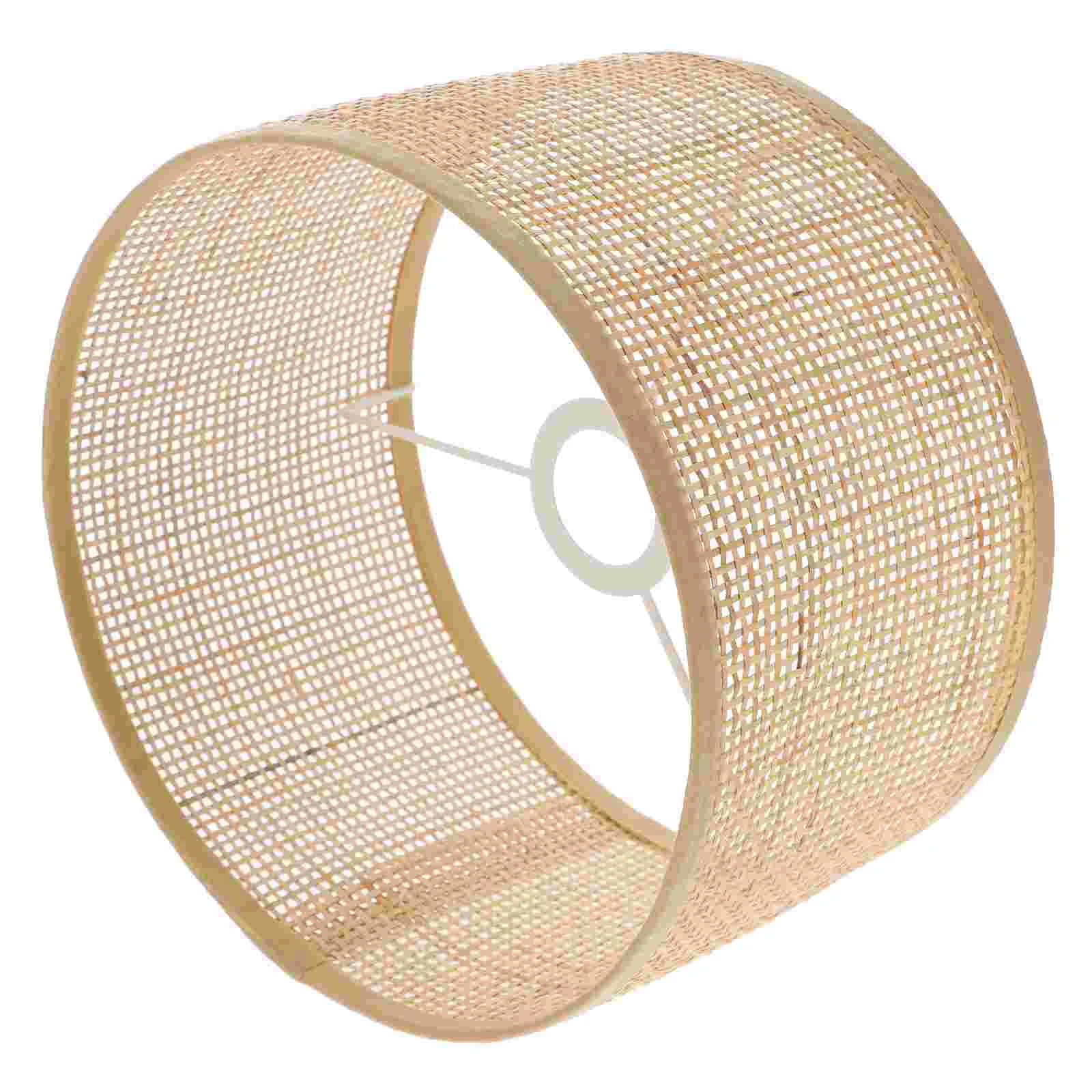 

Chandelier Shade Rattan Woven Lampshade Rustic Home Decor Shades Cover Ornament