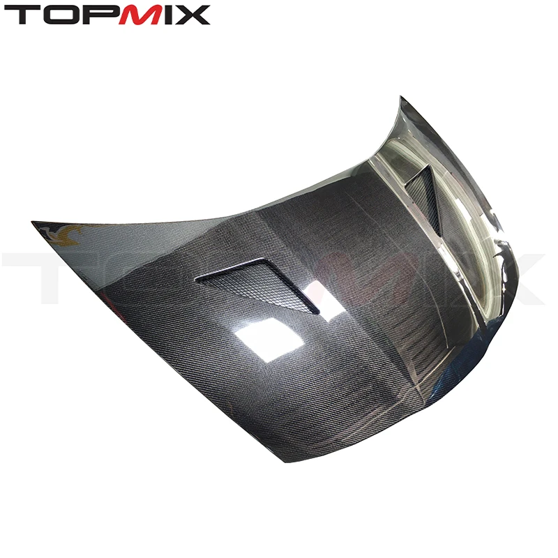 Фото Карбоновый капот для Honda Civic Type-R FN2 2007-2010 — высококачественный карбон, специально для данной модели автомобиля №4
