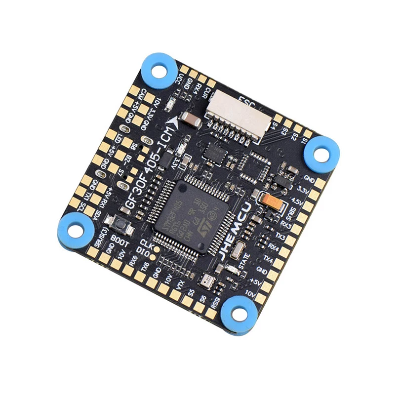 

Контроллер полета JHEMCU 30x30 мм, 5 В, 10 в, два BEC F405, 3-8S