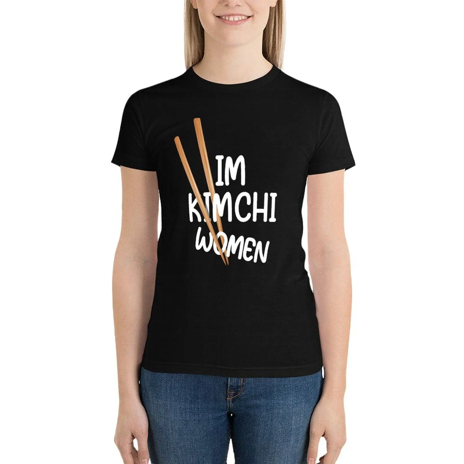 Футболка kimchi рубашки футболки с графическим рисунком летняя одежда аниме