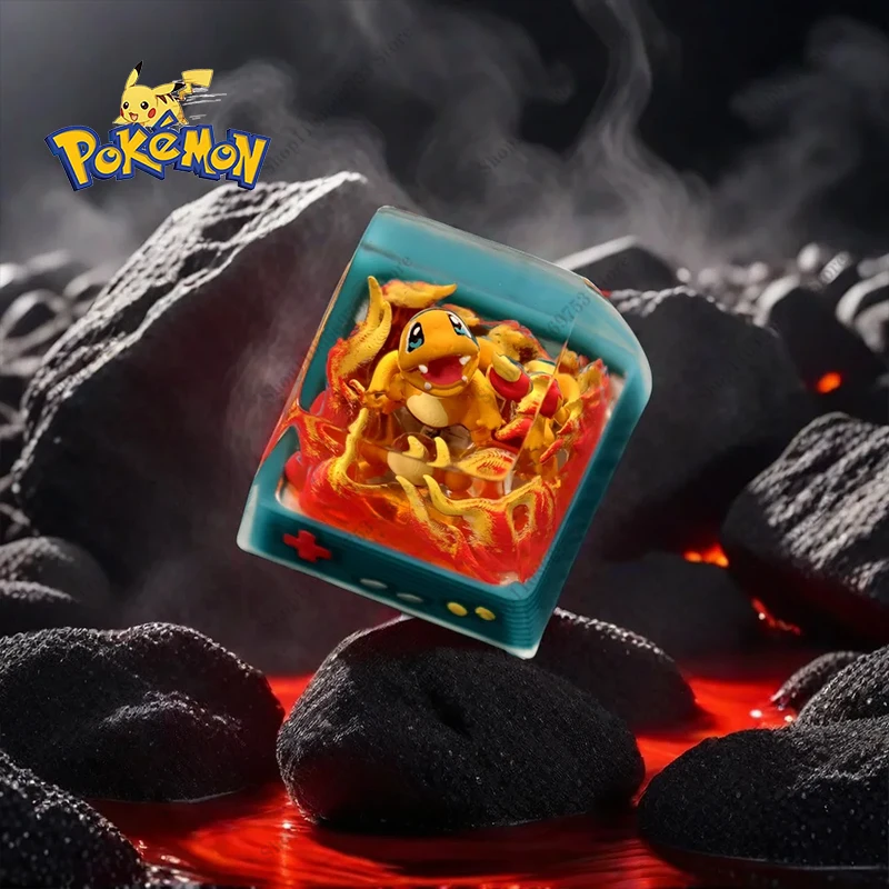 Колпачки для клавиш из смолы с изображением покемонов аниме кристалл Onix 3D