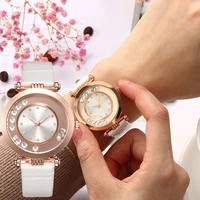 perfect ladies quartz watch new fashion womens watches belt flow dial luxury casual female wristwatches best selling gift clock