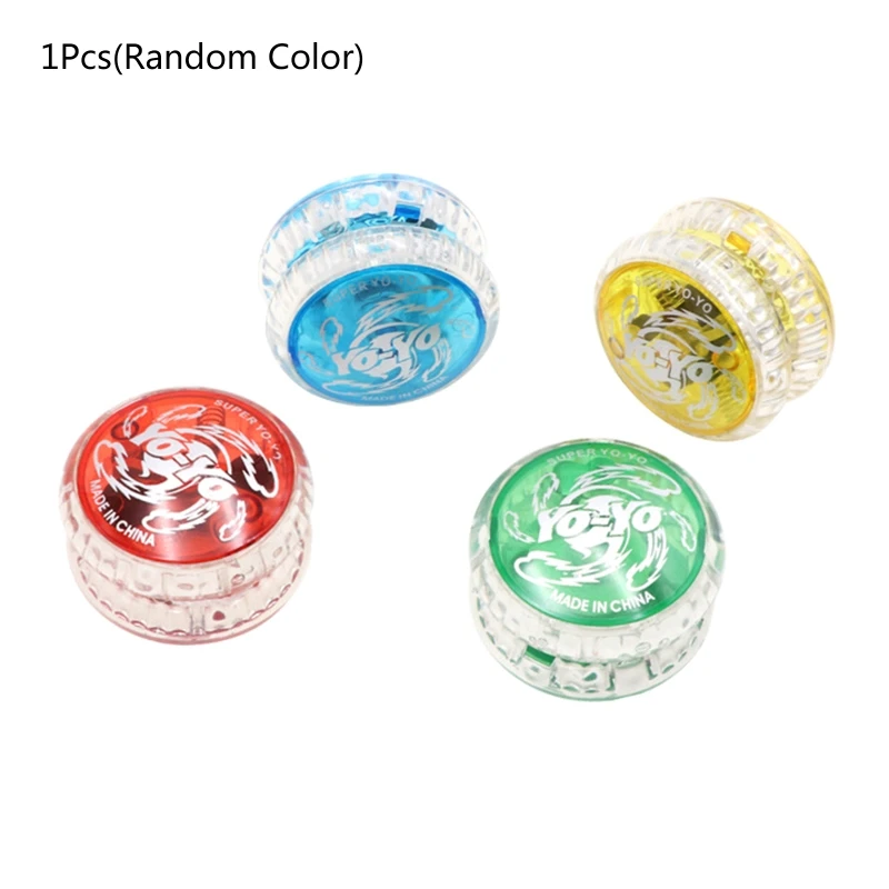 

Interesting LED Light Yo-Yo Responsive Yoyo Entertaining Yoyo for Beginner Birthday Party Random Colors