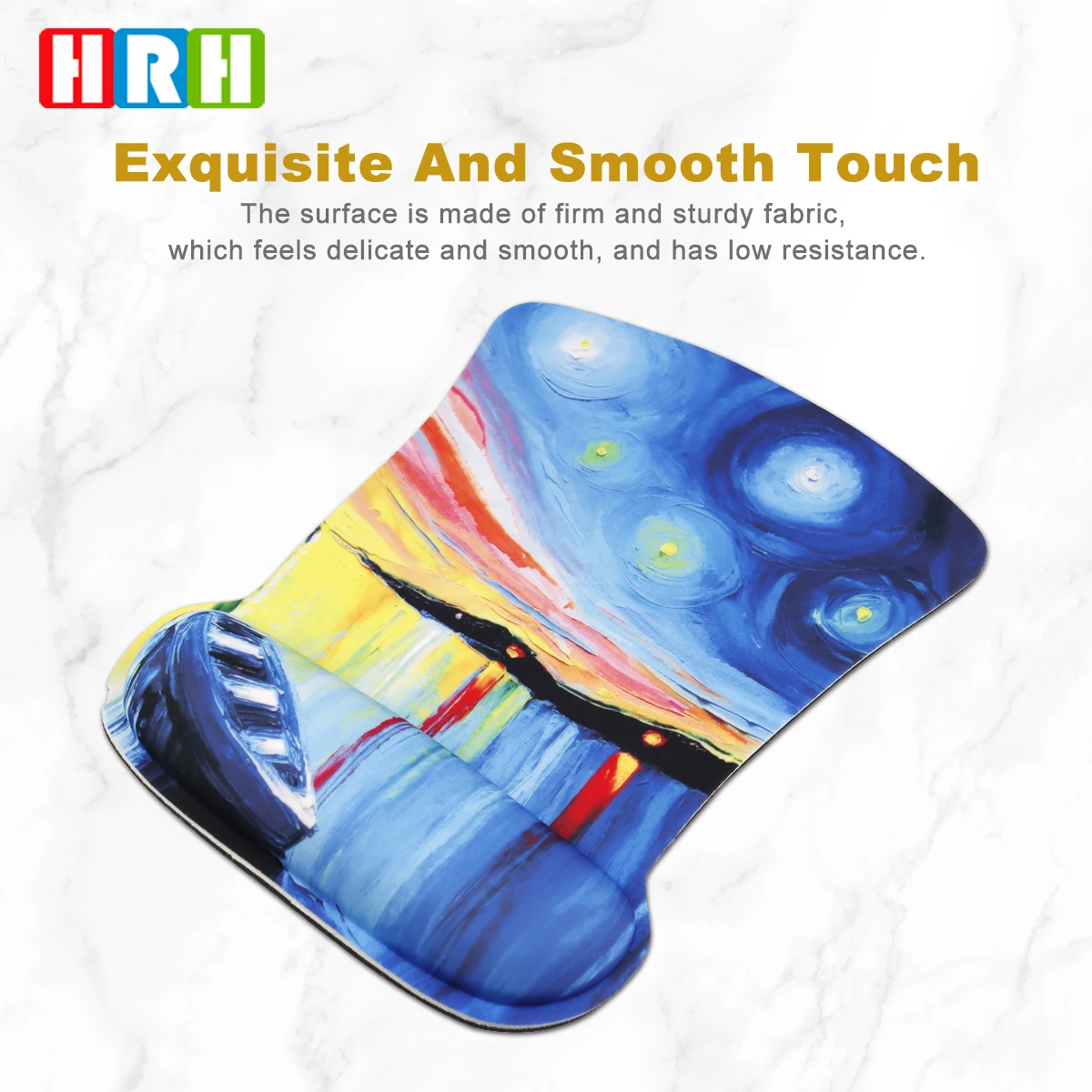 

HRH силиконовый мультяшный милый силиконовый коврик для мыши с животными, рекламный пользовательский игровой коврик для мыши, коврик для поддержки запястья