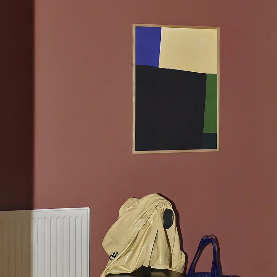 Абстрактная геометрическая линия девушки настенная живопись на холсте постеры