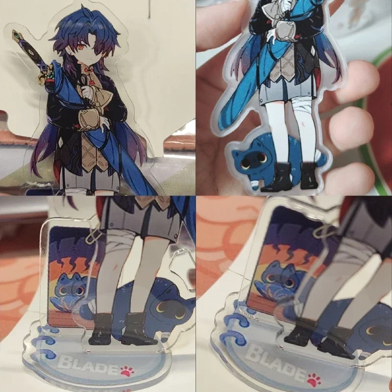 Honkai: лезвие из планки в форме звезды Кафка для детей и кошек акриловая фигурка