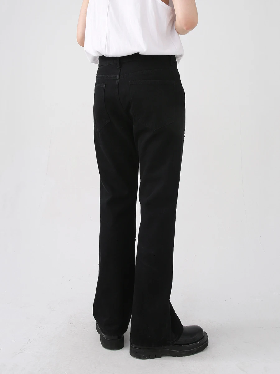 Four Seasons Men's Jeans Multi-zip Design Loose Mid Waist Casual Pants Y2k Men Jeans Fashion Streetwear Men's Ins Hot Sale JEANS