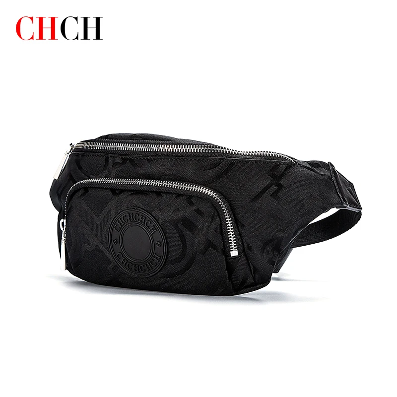 CHCH Men Waist Bag Pack Men's Wallet Purse Casual Large Phone Belt Bag Pouch Women Canvas Travel Motorcycle Bag Fanny Hip