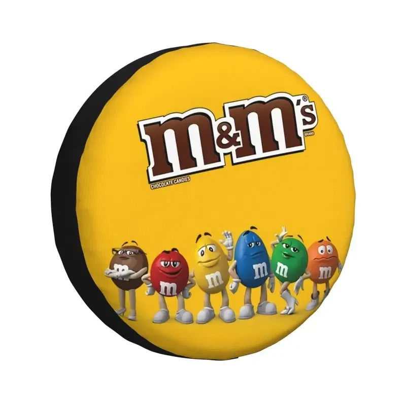 Изготовленный на заказ чехол для запасного колеса M&ampM's Chocolate Beans 4x4 RV Candy Toyota Land