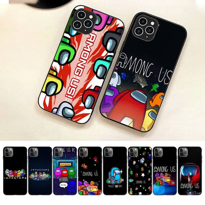 

Game A-Among U-Us Phone Case For Iphone 7 8 Plus X Xr Xs 11 12 13 14 Se2020 Mini Pro Max Case