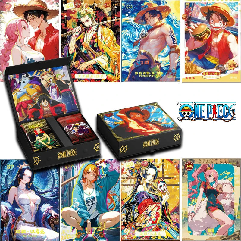 Фото Новинка 2026: Коллекционные редкие карты One Piece, бустер-пак, аниме-карточки с Луффи, Зоро, Нами, Чоппером, TCG, коллекционные карты, подарок на день рождения №1