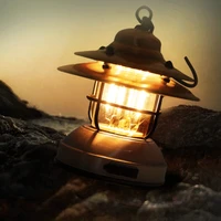 led outdoor lamp camping lamp atmosphere flame camping tent camp emergency horse lamp mountaineering adventure retro mood light