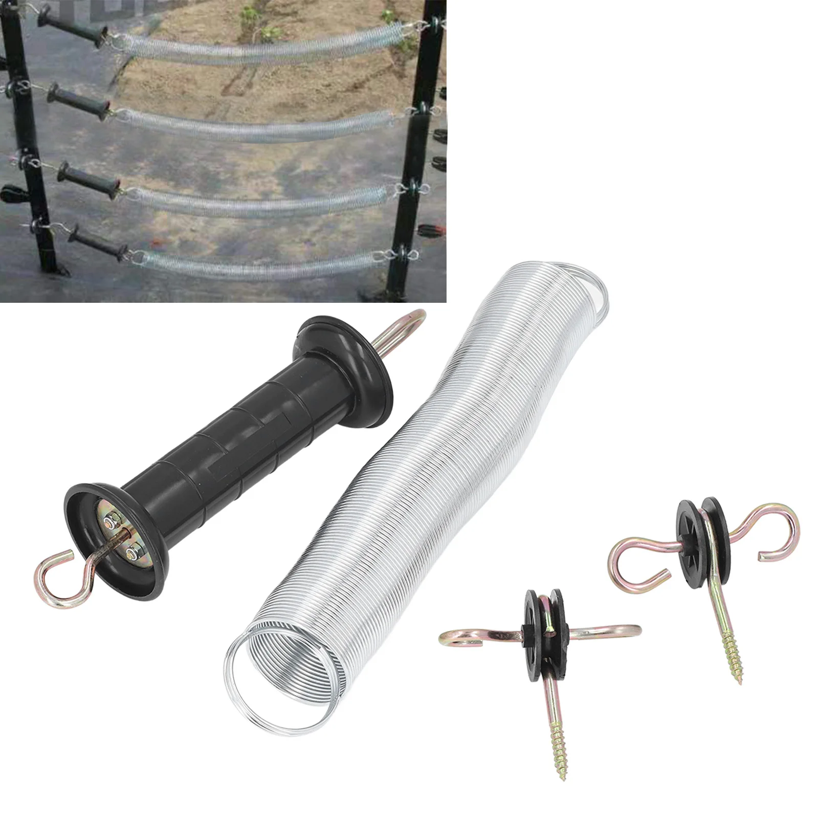 Комплект для электрических ворот забора полипропиленовый утюг 5-метровый