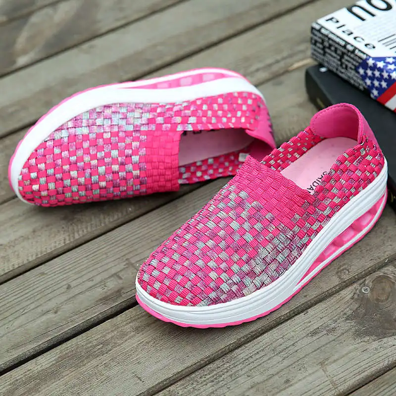 

Women's Sports Shoes Brands Size 46 High Sneakers Luxury Brand High Quality Basket Sport Teens Running Shoes Women Print Tennis