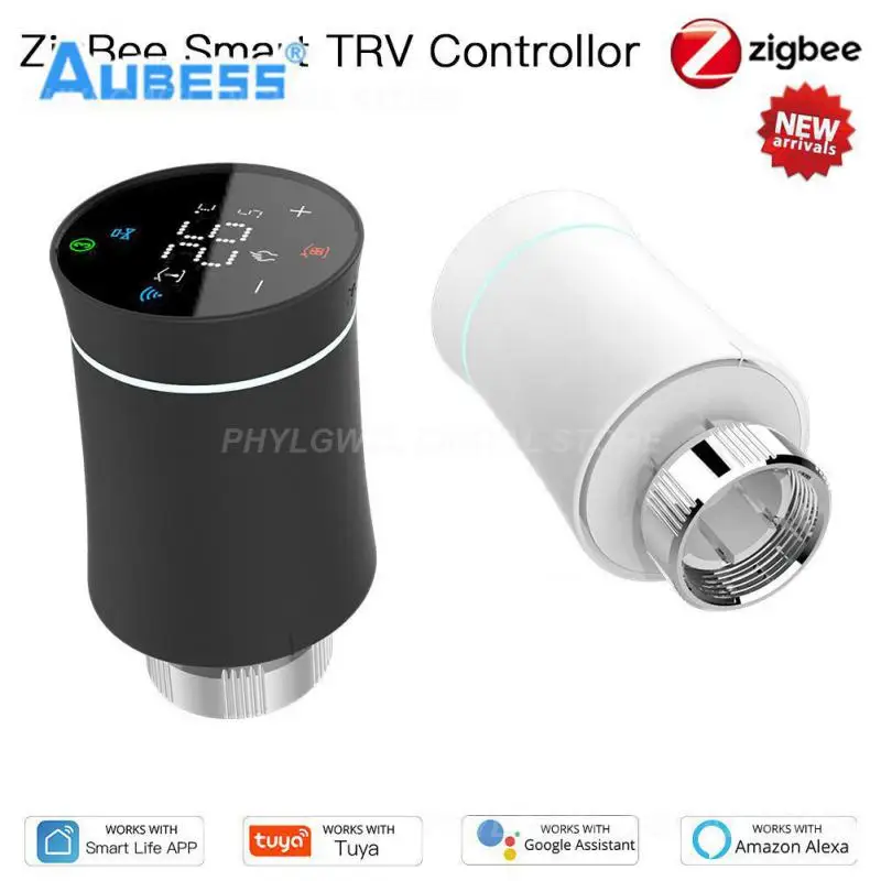 

Zigbee3.0 Trv Temperature Controller Programmable Radiator Actuator Valve Wireless Remote Control Smart Thermostat Tuya