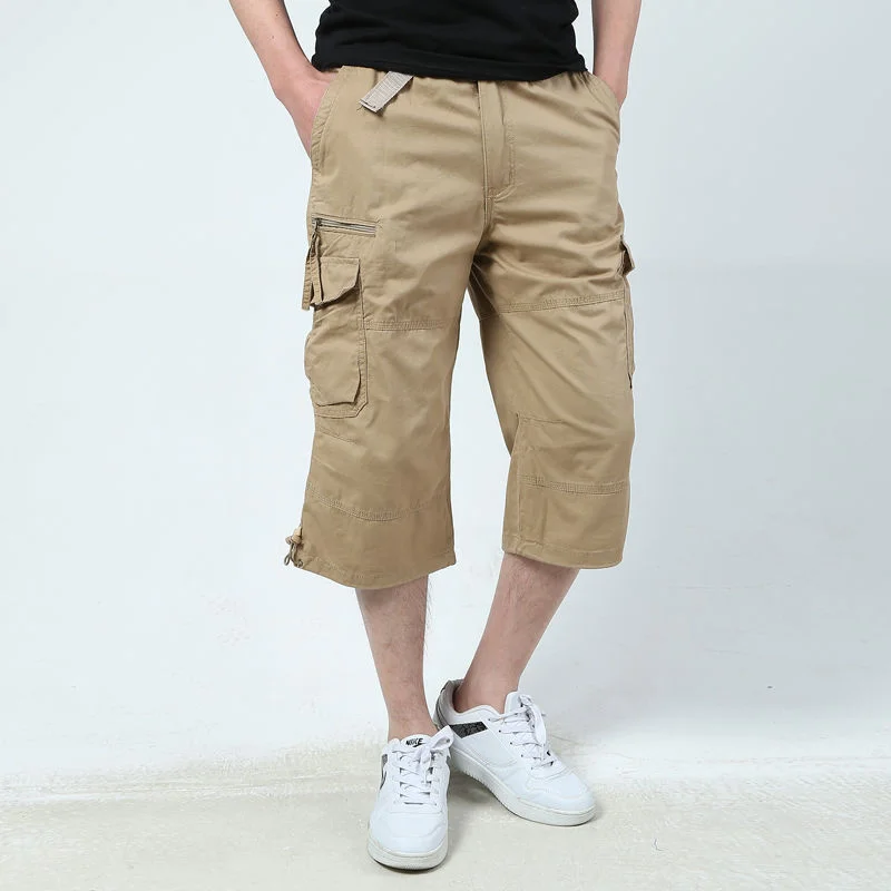 

Men Cargo Shorts 2023 Summer Camouflage Casual Cotton Multi-Pocket Baggy Bermuda Streetwear HipHop Military Tactical Work Shorts