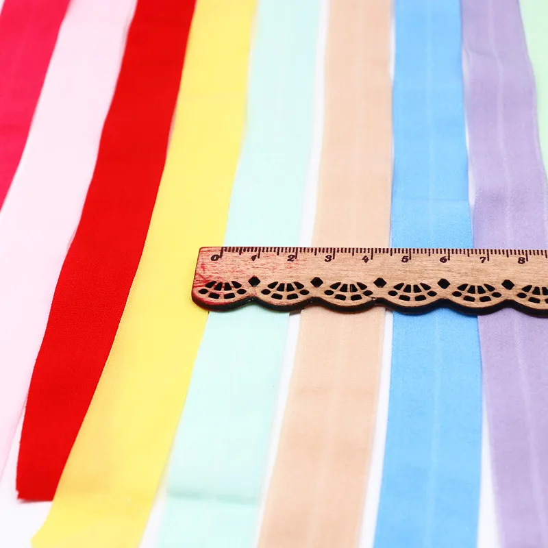 Эластичная лента с цветной окантовкой 2 см 5 м | Резинки