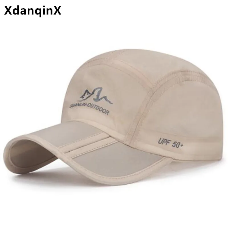 

Foldable Breathable Travel Caps For Men And Women Summer Anti-UV Baseball Cap Snapback Cap Sun Protection Sports Cap Fishing Hat