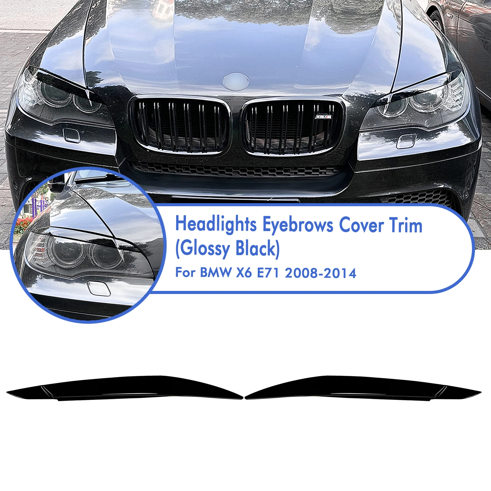 Налобный фонарь для BMW X6 X6M E71 E72 2008-2014