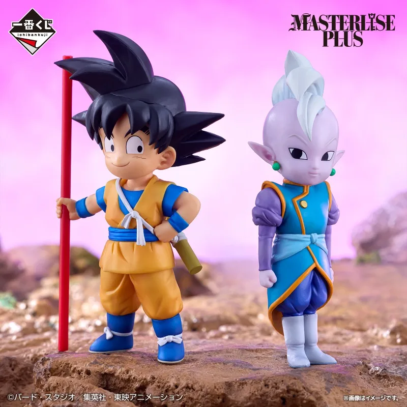 В наличии BANDAI Ichiban Kuji Dragonball DAIMA Prize A Рисунок Goku Supreme Kai Аниме Фигурка Фигурки Brinquedos